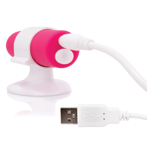 Charged Positive Rechargeable Vibe - Strawberry Charged Positive Rechargeable Vibe - Strawberry