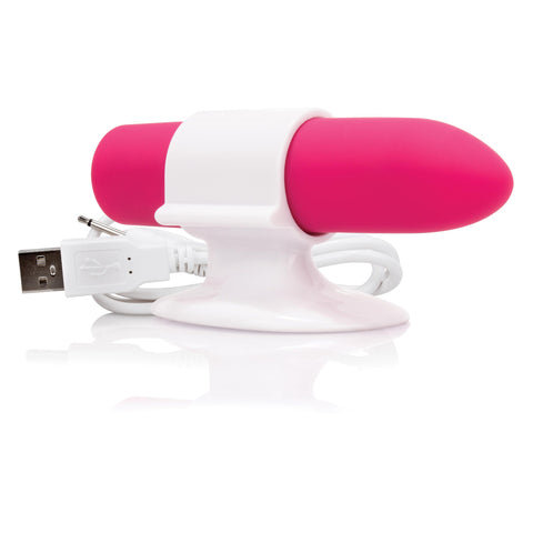 Charged Positive Rechargeable Vibe - Strawberry Charged Positive Rechargeable Vibe - Strawberry