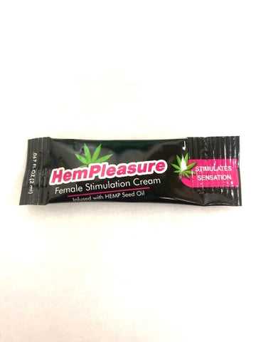 Hempleasure for Women Sample Packet Single Hempleasure for Women Sample Packet Single