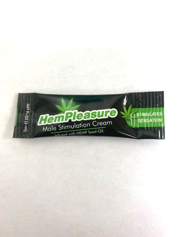 Hempleasure for Men Sample Packet Singles Hempleasure for Men Sample Packet Singles
