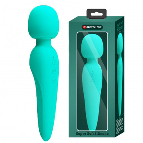 Meredith Super Soft Silicone Wand - Turquoise Meredith Super Soft Silicone Wand - Turquoise