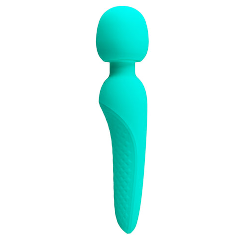 Meredith Super Soft Silicone Wand - Turquoise Meredith Super Soft Silicone Wand - Turquoise