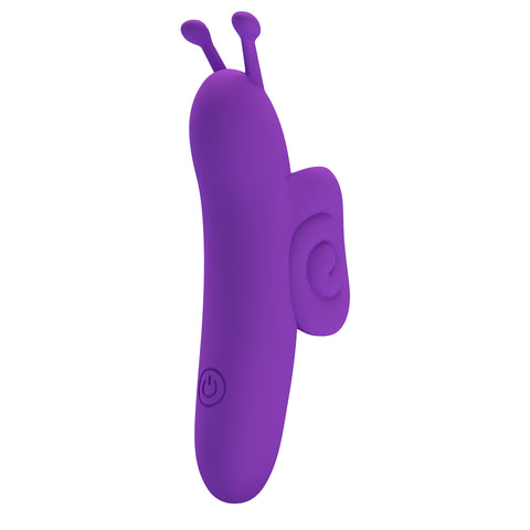 Snail Honey Finger Vibrator - Purple Snail Honey Finger Vibrator - Purple
