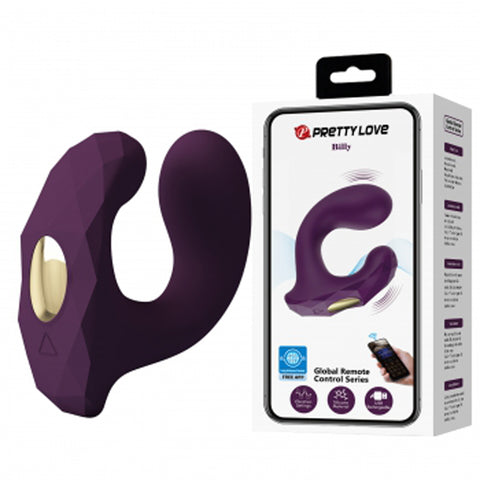 Billy Global App Control Vibrator - Purple Billy Global App Control Vibrator - Purple
