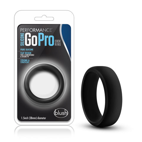 Performance - Silicone Go Pro Cock Ring - Black Performance - Silicone Go Pro Cock Ring - Black