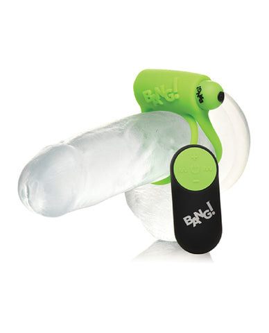 Glow in the Dark Cock Ring - Green Glow in the Dark Cock Ring - Green