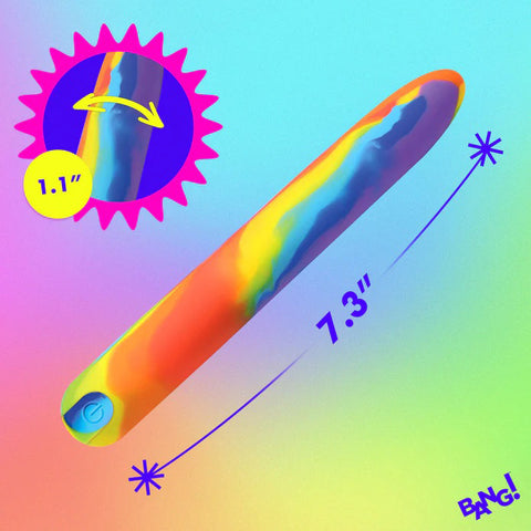 Rainbow Silicone Vibrator Rainbow Silicone Vibrator