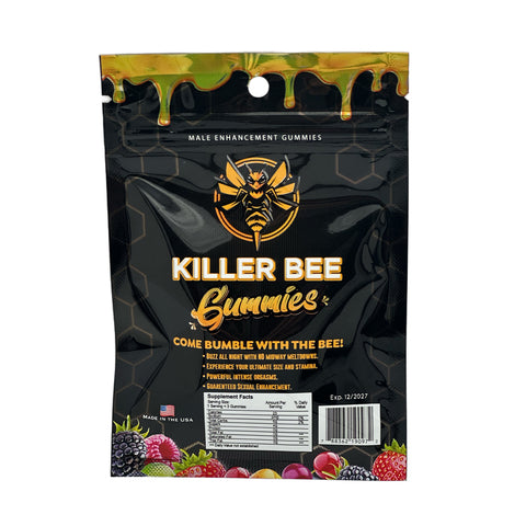 Bp Killer Bee Male Gummy 24ct - Display - (Net) Bp Killer Bee Male Gummy 24ct - Display - (Net)