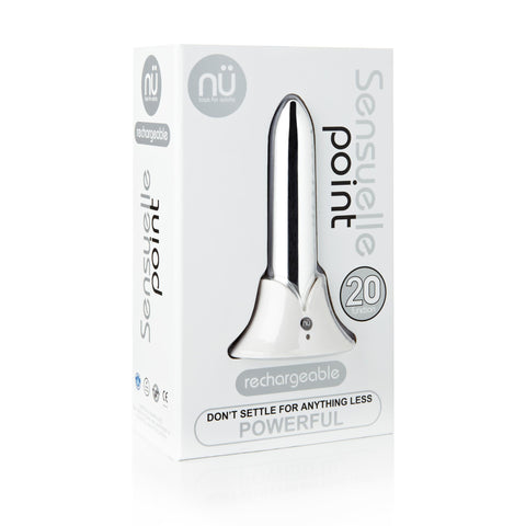 Nu Sensuelle Point Bullet - Silver Nu Sensuelle Point Bullet - Silver