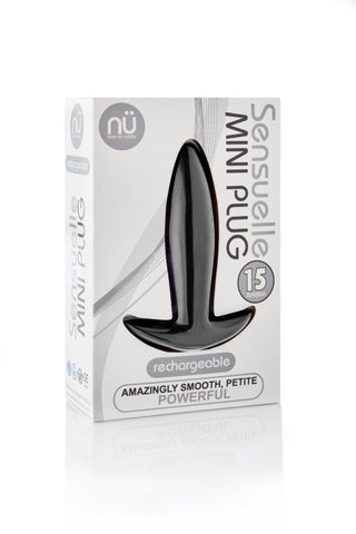 Nu Sensuelle Mini Plug - Black Nu Sensuelle Mini Plug - Black