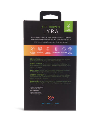 Nu Sensuelle Lyra Panty Vibe App Driven - Black Nu Sensuelle Lyra Panty Vibe App Driven - Black