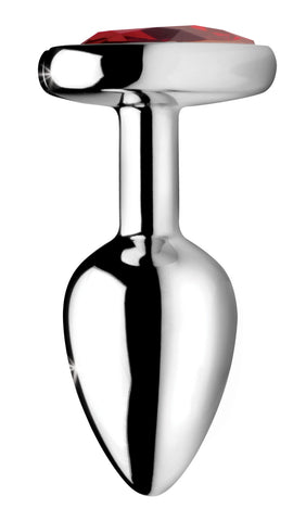 Red Heart Gem Anal Plug - Small Red Heart Gem Anal Plug - Small