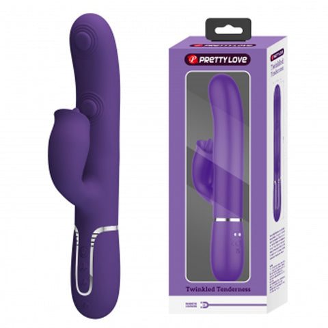 Gigi Twinkled Tenderness Rabbit Vibrator - Purple Gigi Twinkled Tenderness Rabbit Vibrator - Purple
