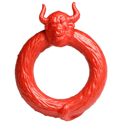 Beast Mode Silicone Cock Ring - Red Beast Mode Silicone Cock Ring - Red