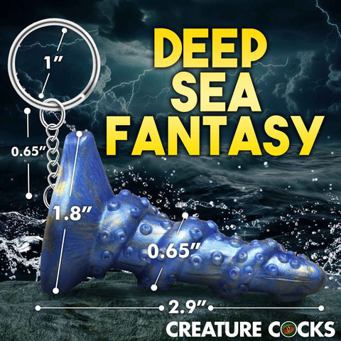 Lord Kraken Keychain - Blue Lord Kraken Keychain - Blue