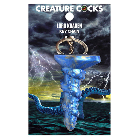 Lord Kraken Keychain - Blue Lord Kraken Keychain - Blue