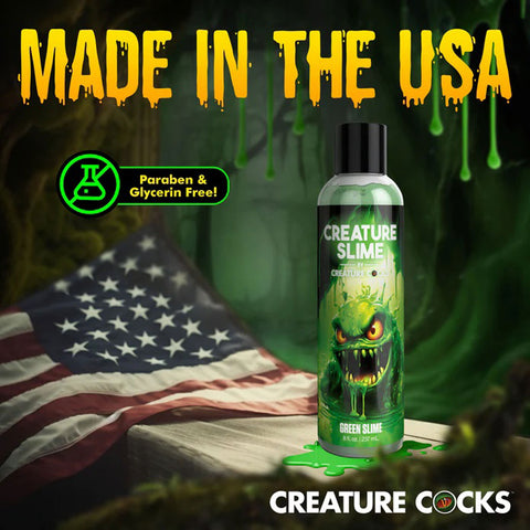 8oz Creature Slime Green Slime Water-Based - Lubricant 8oz Creature Slime Green Slime Water-Based - Lubricant