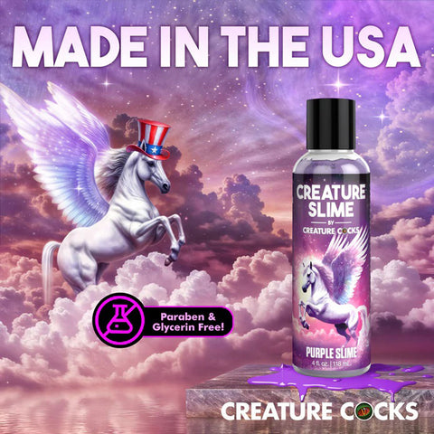 4oz Creature Slime Purple Slime Water-Based - Lubricant 4oz Creature Slime Purple Slime Water-Based - Lubricant