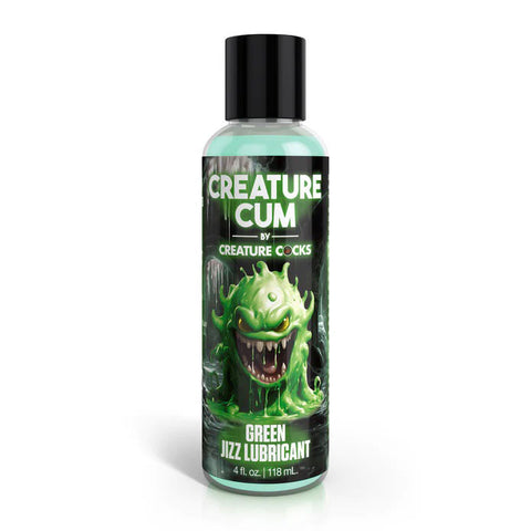 Creature Cum Green Water-Based Lubricant 4oz Creature Cum Green Water-Based Lubricant 4oz