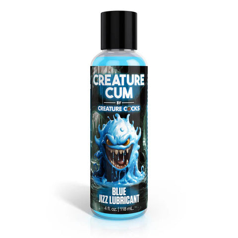 Creature Cum Blue Water-Based Lubricant 4oz Creature Cum Blue Water-Based Lubricant 4oz