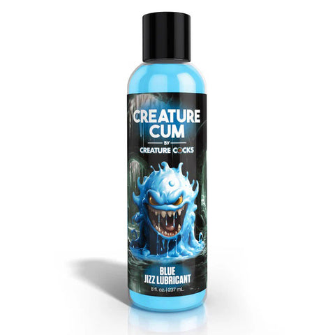 Creature Cum Blue Water-Based Lubricant 8oz Creature Cum Blue Water-Based Lubricant 8oz