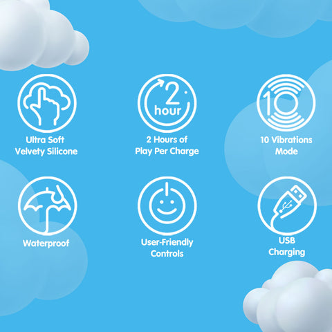 Skins Touch - the Pebble - Blue Skins Touch - the Pebble - Blue