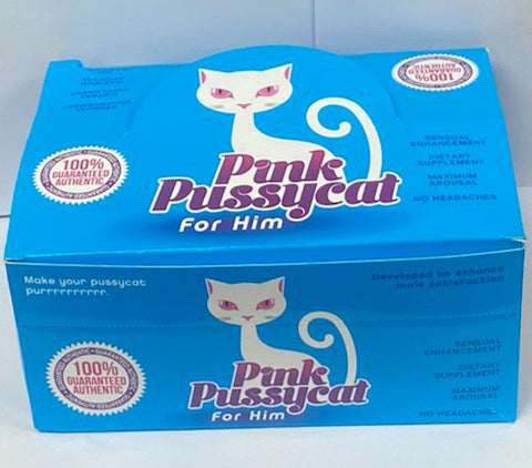 Pink Pussycat for Him Liquid Shot 12ct Display Pink Pussycat for Him Liquid Shot 12ct Display