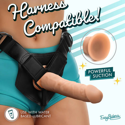 Easy Riders 7" Silicone Dildo - Medium Easy Riders 7" Silicone Dildo - Medium