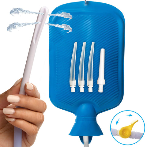 Deluxe Shower Enema Kit - Blue Deluxe Shower Enema Kit - Blue