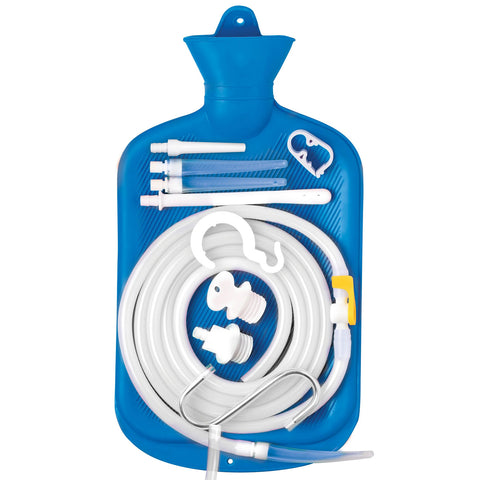 Deluxe Shower Enema Kit - Blue Deluxe Shower Enema Kit - Blue