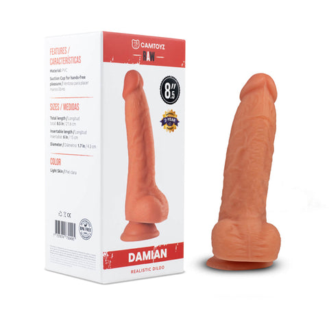 Raw Dildo Realistic Damian - Light Raw Dildo Realistic Damian - Light