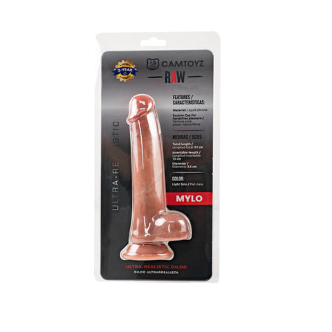Raw Dildo Ultra Realistic Mylo - Brown Raw Dildo Ultra Realistic Mylo - Brown