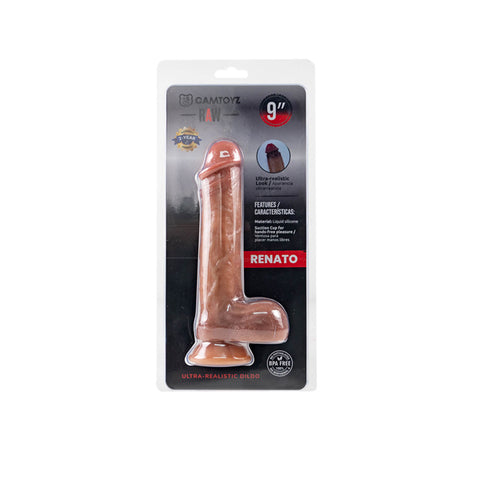 Raw Dildo Ultra Realistic Renato - Brown Raw Dildo Ultra Realistic Renato - Brown