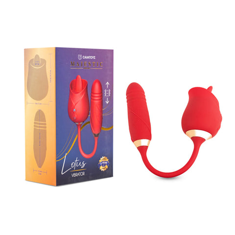 Vibrator Lotus Bullet - Red Vibrator Lotus Bullet - Red