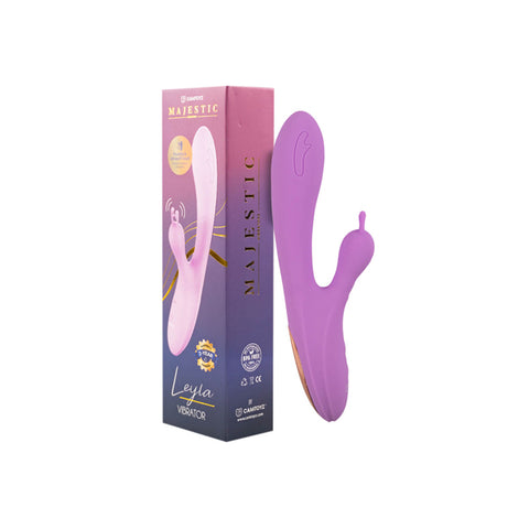 Double Leyla Vibrator - Purple Double Leyla Vibrator - Purple