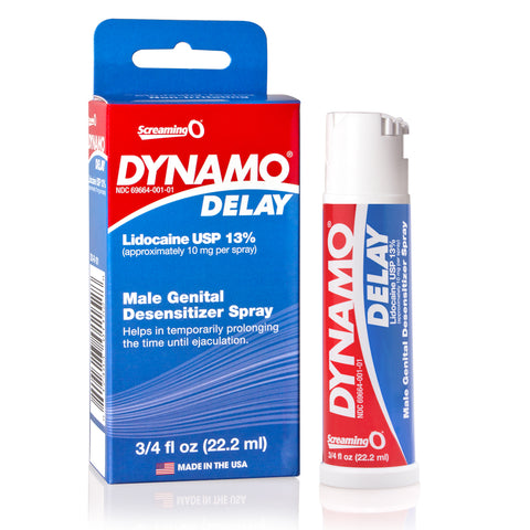 Dynamo Delay Spray - 6 Count Display Dynamo Delay Spray - 6 Count Display