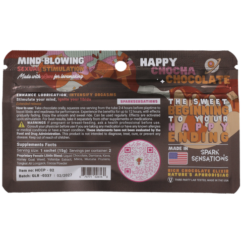 Happy Chocha (Hers) Chocolate - 12 Pack Display Happy Chocha (Hers) Chocolate - 12 Pack Display