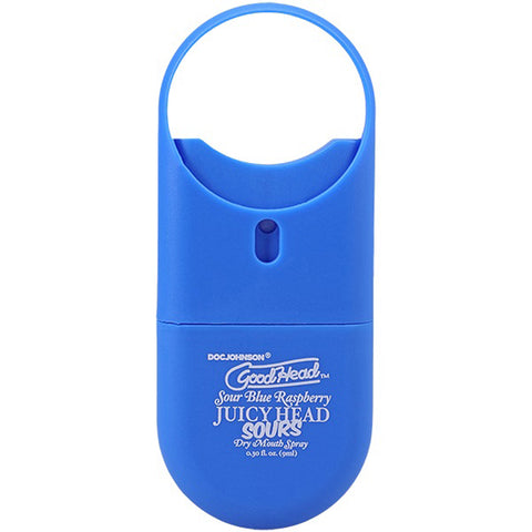 Goodhead Juicyhead Dry Mouth Spray  to Go - Sour Blue Raspberry .30 Oz Goodhead Juicyhead Dry Mouth Spray  to Go - Sour Blue Raspberry .30 Oz