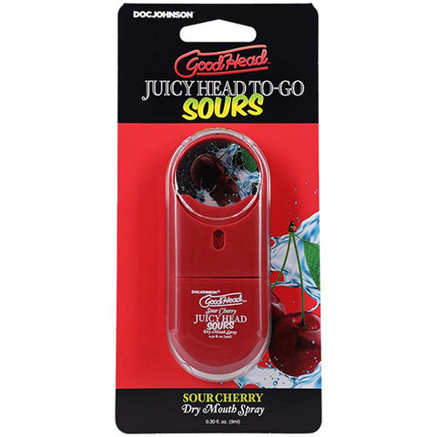 Goodhead Juicyhead Dry Mouth Spray to Go - Sour Cherry .30 Oz Goodhead Juicyhead Dry Mouth Spray to Go - Sour Cherry .30 Oz