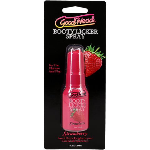 Goodhead Booty Licker Spray Strawberry 1 Fl Goodhead Booty Licker Spray Strawberry 1 Fl
