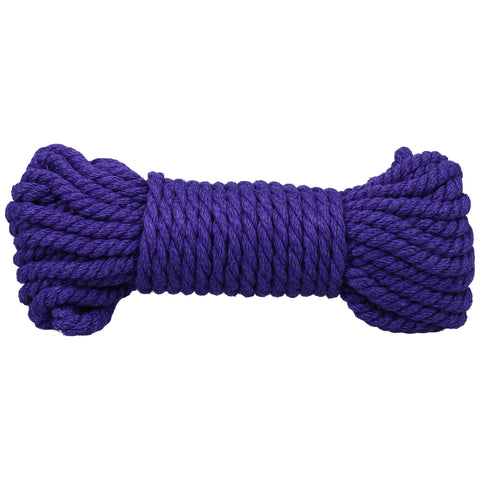 Merci - Bind and Tie - 6mm Hemp Bondage Rope - 30  Feet - Violet Merci - Bind and Tie - 6mm Hemp Bondage Rope - 30  Feet - Violet