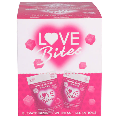 Love Bites - Female Sensual Gummies - 12 Pack Love Bites - Female Sensual Gummies - 12 Pack