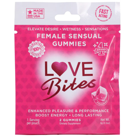 Love Bites - Female Sensual Gummies - 12 Pack Love Bites - Female Sensual Gummies - 12 Pack