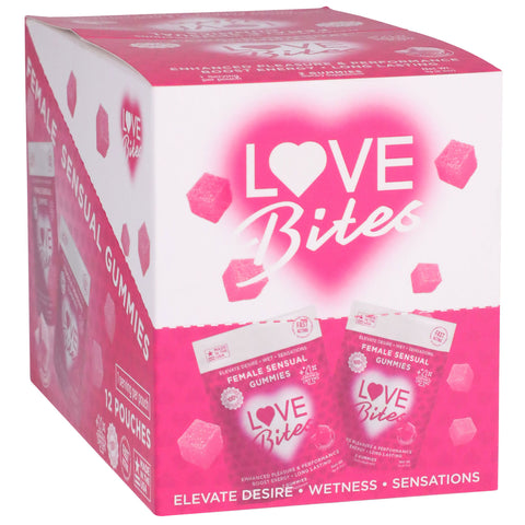 Love Bites - Female Sensual Gummies - 12 Pack Love Bites - Female Sensual Gummies - 12 Pack