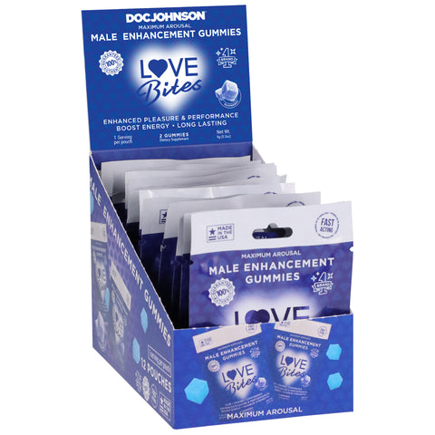 Love Bites - Male Enhancement Gummies - 12 Pack Love Bites - Male Enhancement Gummies - 12 Pack