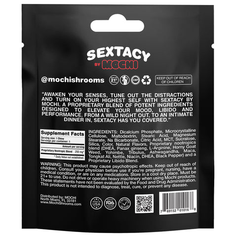 Mochi Sextacy by Mochi Libido Enhancer Chew 12 Pack Display (1 Per Pack) Mochi Sextacy by Mochi Libido Enhancer Chew 12 Pack Display (1 Per Pack)