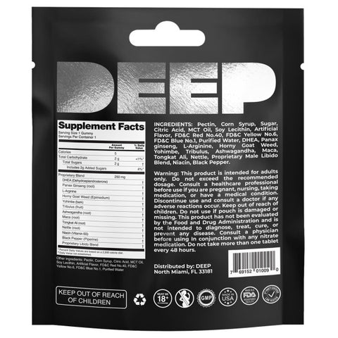 Deep Him Gummy 12 Pack Display 1 Per Pack Deep Him Gummy 12 Pack Display 1 Per Pack