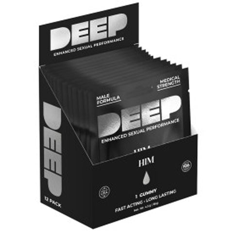 Deep Him Gummy 12 Pack Display 1 Per Pack Deep Him Gummy 12 Pack Display 1 Per Pack