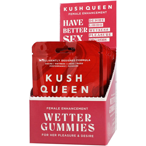 Kush Queen Wetter Gummies Female Enhancement 12 Pack Display 1 Per Pack Kush Queen Wetter Gummies Female Enhancement 12 Pack Display 1 Per Pack