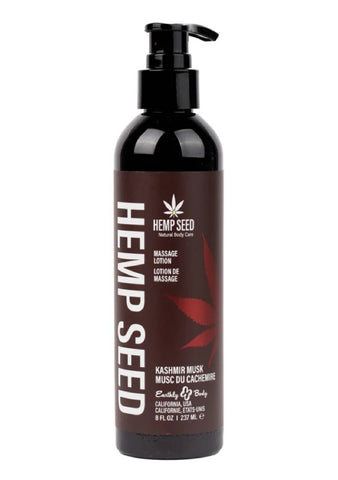 Hemp Seed Massage Lotion - Kashmir Musk 8 Oz Hemp Seed Massage Lotion - Kashmir Musk 8 Oz